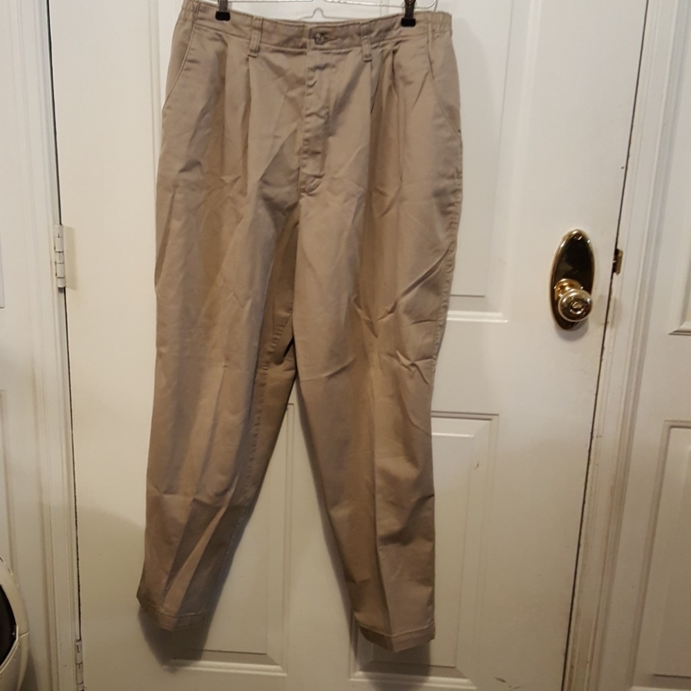 Women's Lee‎ twill pants, tan, 18p